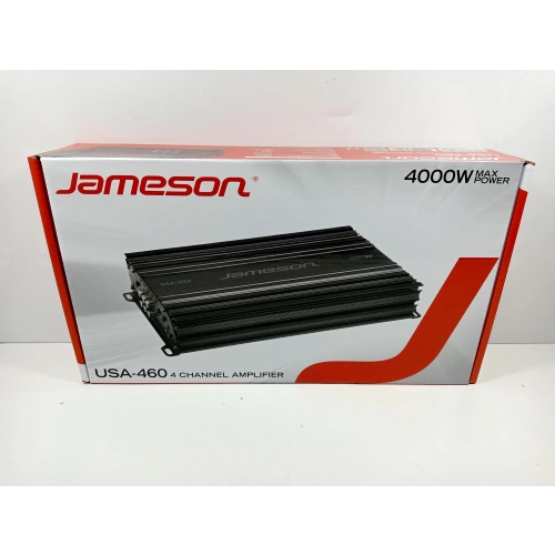 Jameson Amfi - 4000w 4 Kanallı Ses ve Bass Anfisi - Bass Kontrollü