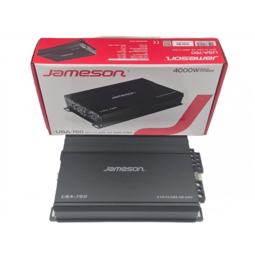 Jameson Amfi - 4000w 4 Kanallı Ses ve Bass Anfisi - Jameson USA-760 Amfi