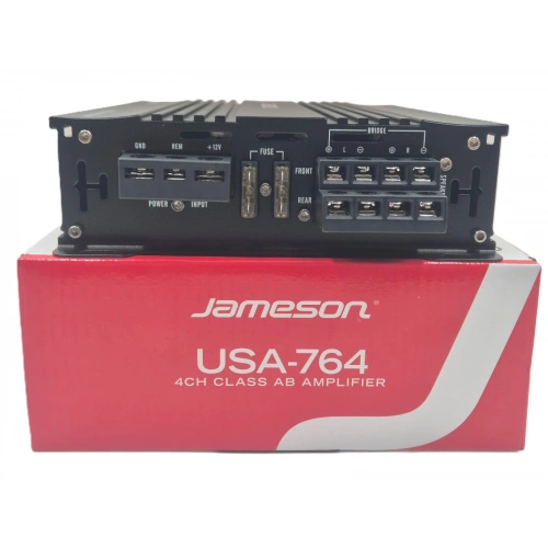 Jameson Amfi - 4000w 4 Kanallı Ses ve Bass Anfisi - Jameson USA-764 Amfi