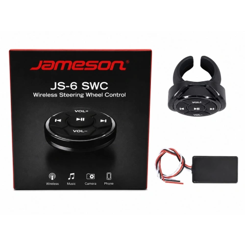 Jameson Direksiyon Kumandası - Jameson JS-6 SWC Universal Kablosuz Direksiyon Kumandası Aparatı