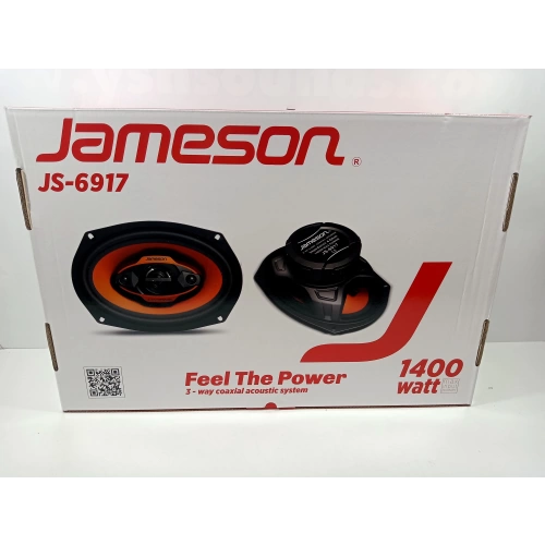 Jameson Oval Hoparlör – 1400w Jameson JS-6917 Amfi Uyumlu Kayık Hoparlör