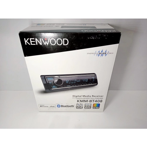 Kenwood Teyp - KMM-BT408 - 3 Amfi Çıkışlı , Bluetoothlu Oto Teyp