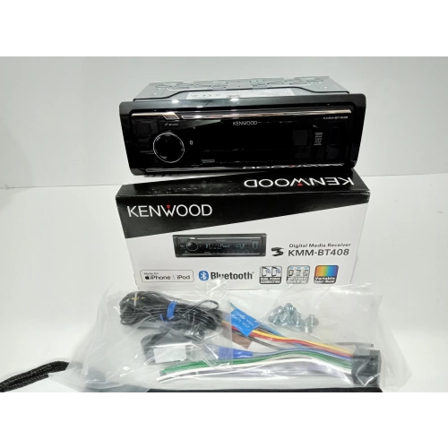 Kenwood Teyp - KMM-BT408 - 3 Amfi Çıkışlı , Bluetoothlu Oto Teyp