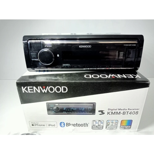 Kenwood Teyp - KMM-BT408 - 3 Amfi Çıkışlı , Bluetoothlu Oto Teyp