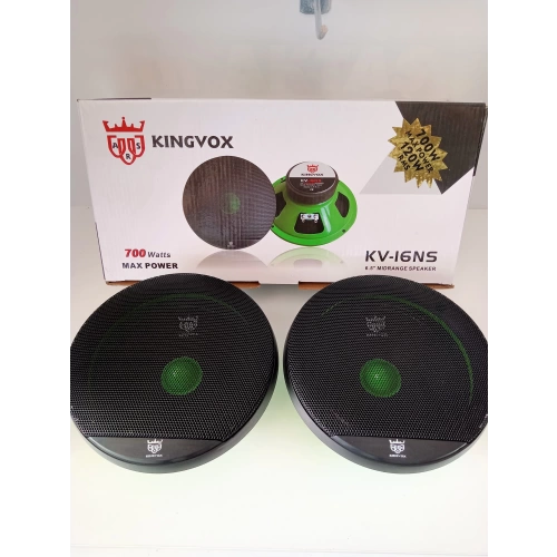 Kingvox 16cm Midrange - 700w Kurşun Göbek , Demir Kapak Kingvox KV-16NS