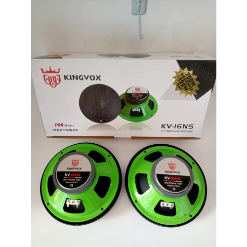 Kingvox 16cm Midrange - 700w Kurşun Göbek , Demir Kapak Kingvox KV-16NS