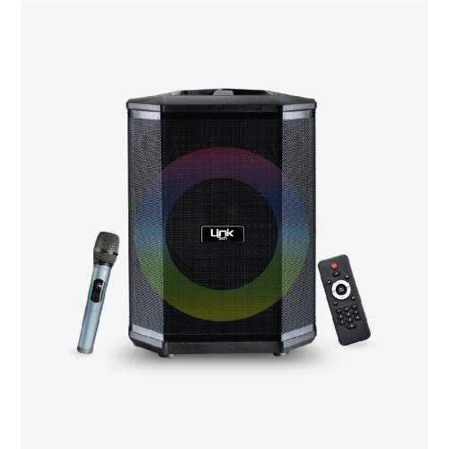 Linktech Bluetooth Hoparlör - M405 Büyük Boy , Ayaklı , Ekstra Basslı , Mikrofonlu ,  RBG Bluetooth Hoparlör
