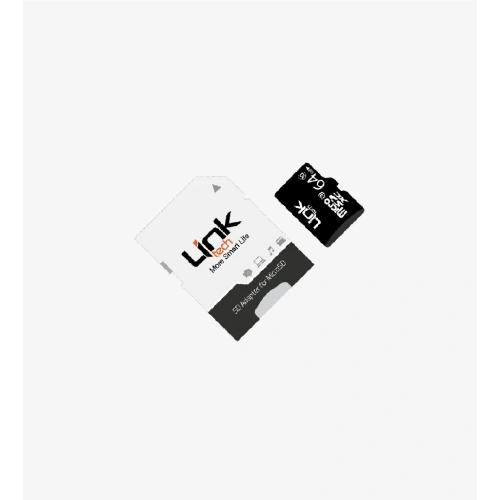 Linktech Hafıza kartı 64GB - M111 Premium Mikro SD 4K Ultra Hafıza Kartı 64 GB