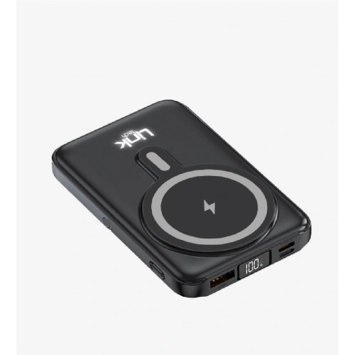 Linktech Powerbank WF27 - 10.000 Mah Çoklu Kablolu ve Kablosuz Hızlı Şarjlı Powerbank - Kaliteli Taşınabilir Şarj Aleti