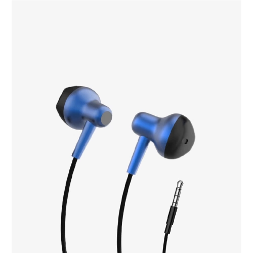 Linktech Süper Bass Kablolu Kulaklık , Linktech H677 Mavi Mikrofonlu Metal Kablolu Kulaklık , Premium Aux Kablolu Kulaklık