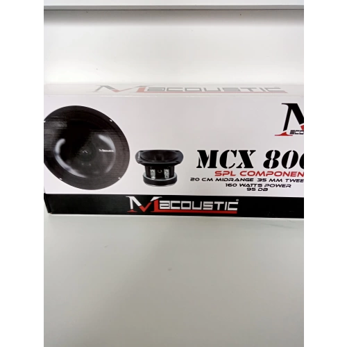 Macoustic SPL Component MCX-800K - 20cm Midrange + 8cm Tweeter