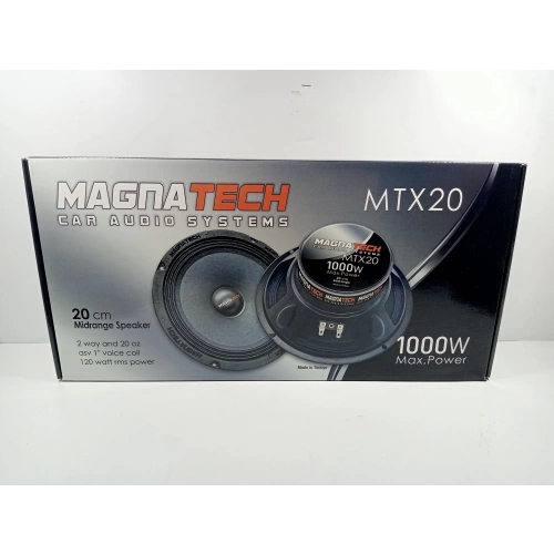 Magnatech 20cm Midrange – Magnatech 1000W Midrange Hoparlör – Midrange 20cm