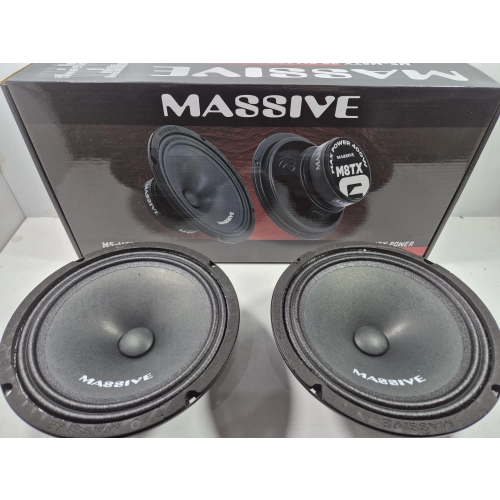 Massive 20cm Midrange – Massive 400w 120 Rms Midrange Hoparlör – Massive Prof Midrange