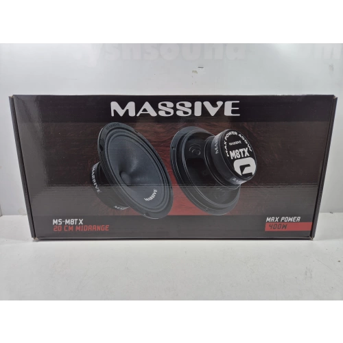 Massive 20cm Midrange – Massive 400w 120 Rms Midrange Hoparlör – Massive Prof Midrange