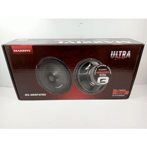 Massive 20cm Midrange – Massive 450w 175 Rms Midrange Hoparlör – Massive Prof Midrange