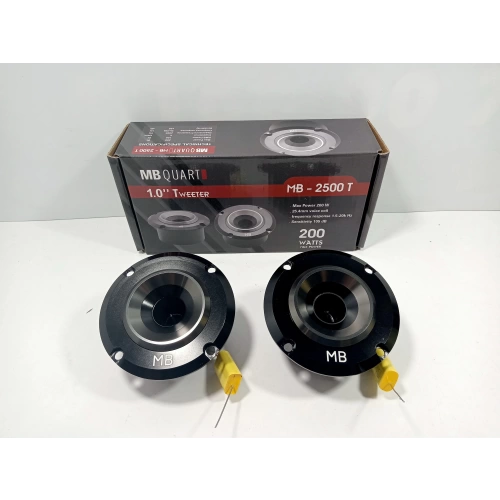 MBQuart Dome Tweeter 8cm – 200w 100RMS MBQuart MB-2500T 8cm Dome Tiz