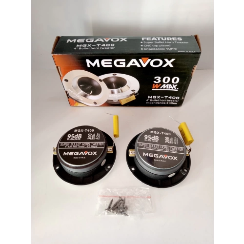 Megavox Dome Tweeter - 10cm Dome Tweeter - Amfi Uyumlu