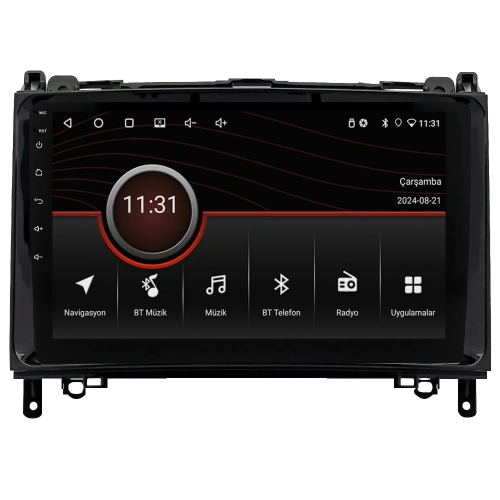 Mercedes B Class W245 Android Teyp – Mercedes W245 ( 2004 - 2012 ) Oem Android Multimedya – Mercedes B W245 Android Double Teyp