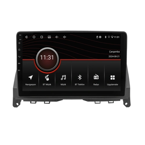 Mercedes C Serisi Android Teyp – Mercedes C180 W204 ( 2005 - 2011 ) Oem Android Multimedya – Mercedes C W204 Android Double Teyp