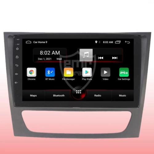 Mercedes E Class Teyp – Mercedes E ( 2002 - 2008 ) Oem Android Multimedya – Mercedes E Android Double Teyp