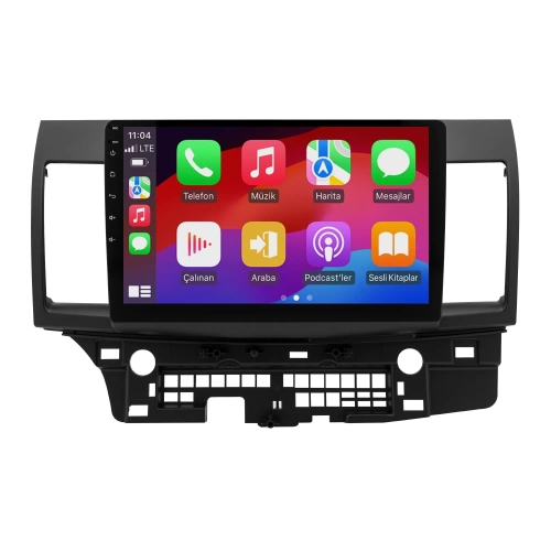 Mitsubishi Lancer Android Teyp – Mitsubishi Lancer ( 2007 - 2012 ) Oem Android Multimedya – Mitsubishi Lancer Android Double Teyp