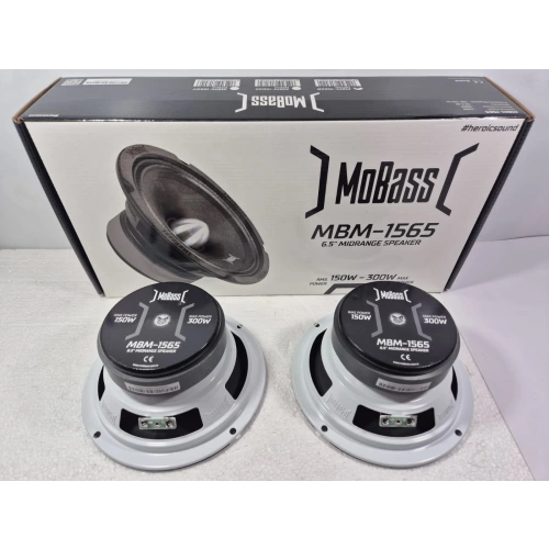 Mobass 16cm Midrange – Mobass MBM-1565 300w 150RMS Midrange - Kurşun Göbek Pro Midrange