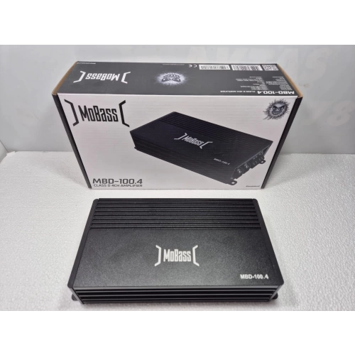 Mobass 4 Kanal Amfi – 4 x 100 RMS Ses ve Bass Amfisi – Mobass MBD-100.4 Oto Anfi