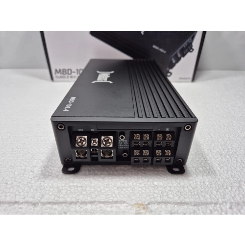 Mobass 4 Kanal Amfi – 4 x 100 RMS Ses ve Bass Amfisi – Mobass MBD-100.4 Oto Anfi