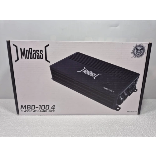 Mobass 4 Kanal Amfi – 4 x 100 RMS Ses ve Bass Amfisi – Mobass MBD-100.4 Oto Anfi