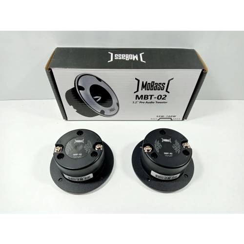 Mobass Dome Tweeter 8cm PRO SERİ – 100w 50RMS Mobass MBT-02 8cm Dome Tiz