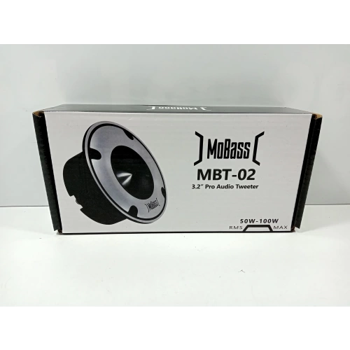 Mobass Dome Tweeter 8cm PRO SERİ – 100w 50RMS Mobass MBT-02 8cm Dome Tiz