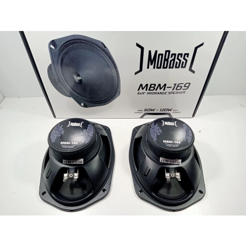 Mobass Oval Midrange – Mobass MBM-169 Kayık Midrange - Demir Kapaklı