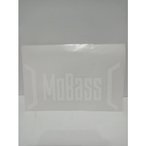 Mobass Sticker - Mobass Araba Camı Sticker - 8cm x 15cm - Mobass Arma Sticker