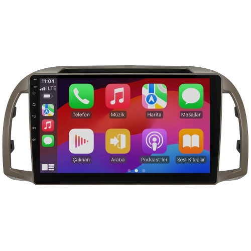 Nissan Micra Teyp – Nissan MICRA ( 2002 - 2010 ) Oem Android Multimedya – Nissan Micra Android Double Teyp