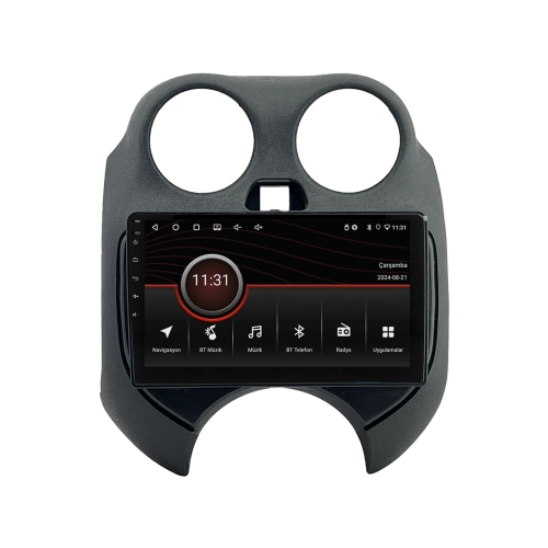 Nissan Micra Teyp – Nissan MICRA ( 2010+ ) Oem Android Multimedya – Nissan Micra Android Double Teyp