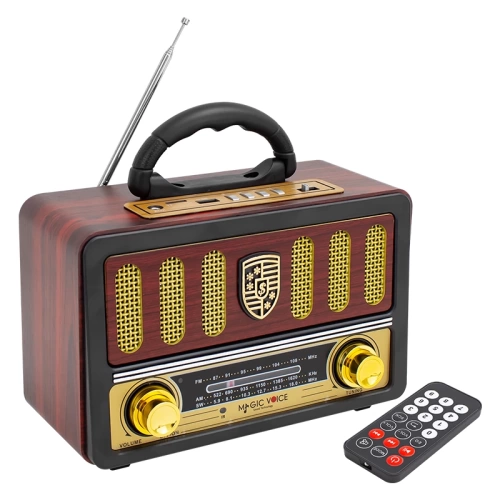 Nostalji Radyo - Bluetooth , USB , Aux ve Radyo Çalar - İster Şarjlı , İster Pilli , İster Kablolu Nostaljik Teyp