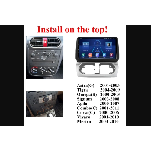 Opel Corsa Android Teyp – Opel Corsa ( 2000 - 2006 ) Oem Android Multimedya – Opel Corsa Android Double Teyp