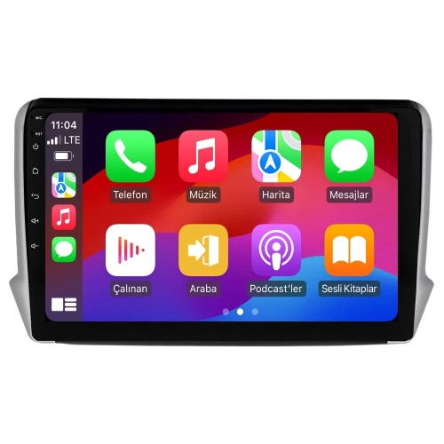Peugeot 208 Teyp – Peugeot 208 ( 2013 - 2021 ) Oem Android Multimedya – Peugeot 208 Android Double Teyp