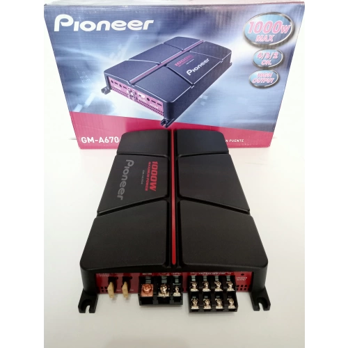 Pioneer Amfi Gm-A6704 1000 Watt 4 Kanal Orijinal Oto Anfi