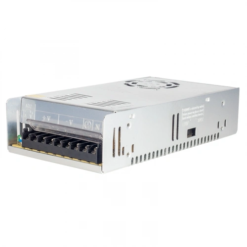Powermaster 24V 20A Metal Kasa Fanlı Adaptör - 24V 20A - 480 W Slim Metal Kasa Adaptör