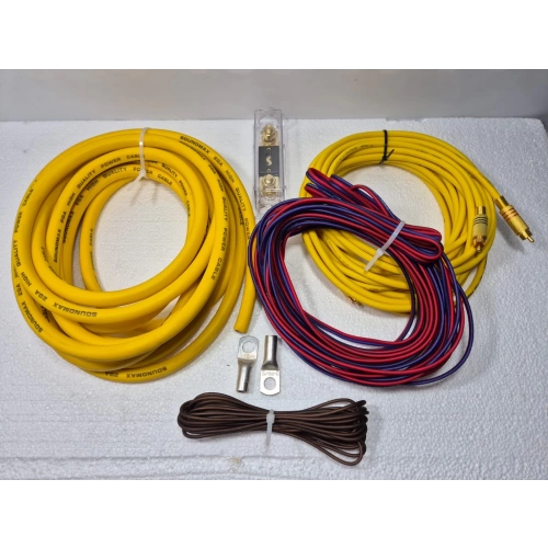 Profesyonel Amfi Kablo Seti 2 GA - El Yapımı Rca Kablolu Anfi Kablo Seti 2 AWG - Üst Seviye Üründür