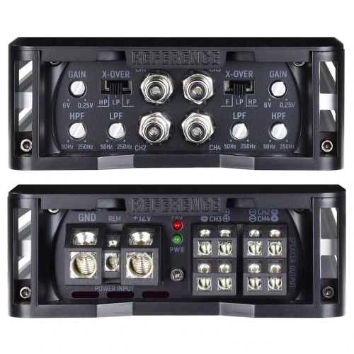 QLİNE 4 Kanal Amfi – 4 x 400 RMS Ses ve Bass Amfisi – QLİNE QD375.4S Oto Pro Anfi