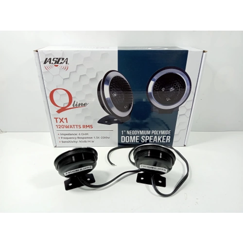 QLine Dome Tweeter - QLine Tx1 Tweeter - 120RMS Amfi Uyumlu Ayaklı Tweeter