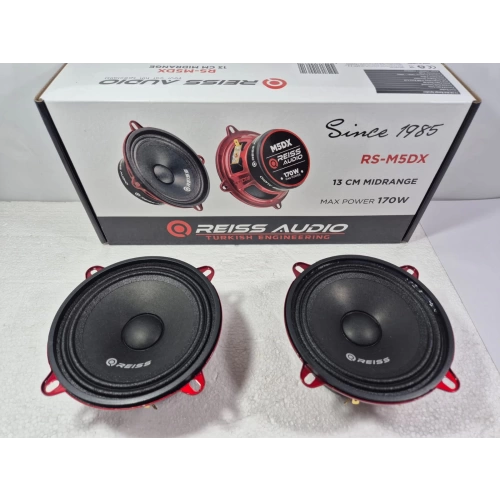 Reiss 13cm Midrange - Reiss RS-M5DX - 170w 60 Rms PRO Midrange Hoparlör