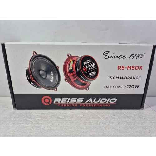 Reiss 13cm Midrange - Reiss RS-M5DX - 170w 60 Rms PRO Midrange Hoparlör