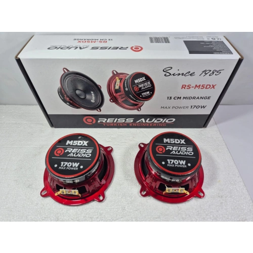 Reiss 13cm Midrange - Reiss RS-M5DX - 170w 60 Rms PRO Midrange Hoparlör