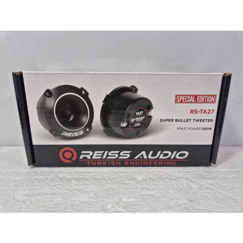 Reiss Dome Tweeter 8cm – 100w 50RMS - Reiss RS-TA27 8cm Dome Tiz