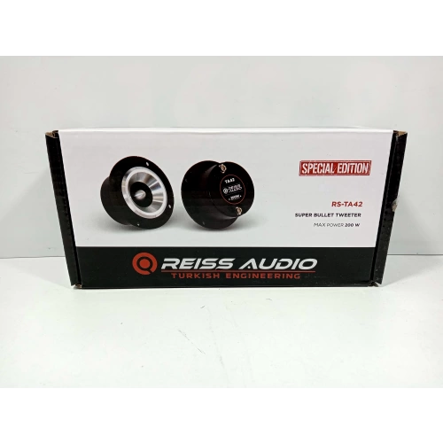 Reiss Dome Tweeter 8cm PRO SERİ – 100w 50RMS Reiss RS-TA42 8cm Dome Tiz