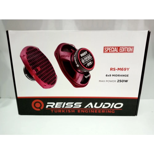 Reiss Oval Midrange Hoparlör  - 250w 100RMS Reiss Kayık Midrange