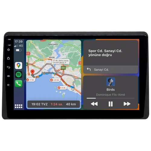 Renault Express Android Teyp – Renault Express ( 2021 - 2024 ) Oem Android Multimedya – Renault Express Android Double Teyp